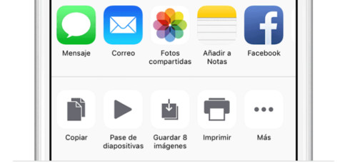 Cómo compartir rápidamente las fotos y vídeos