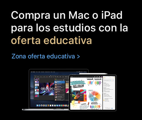 Oferta Educativa Portátiles Mac