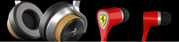 Auriculares Ferrari Cavallino y Scuderia by Logic3