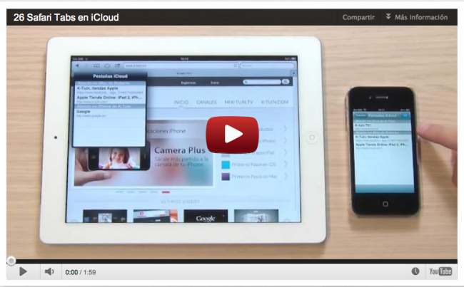 Sincroniza las pestañas de Safari con iCloud en todos tus iPhone, iPad, Mac