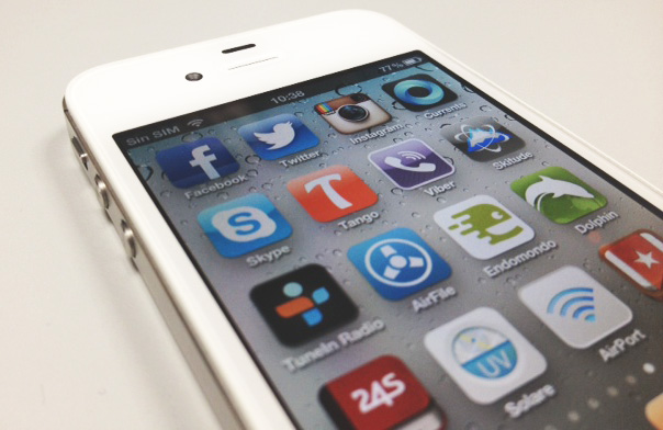 ¿Son las aplicaciones sociales más utilizadas por los usuarios de iPhone?