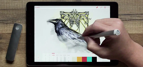 Como convertir el iPad en un estudio de dibujo artístico - Blog K-tuin