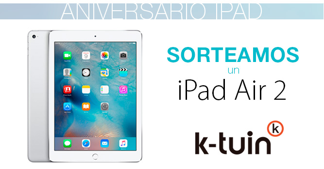 Sorteamos completamente gratis un iPad Air 2 de Apple