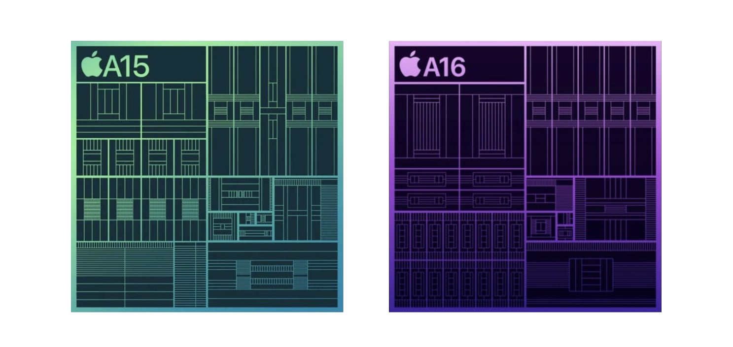 Chip A16 vs Chip A15: Comparamos los dos procesadores de iPhone