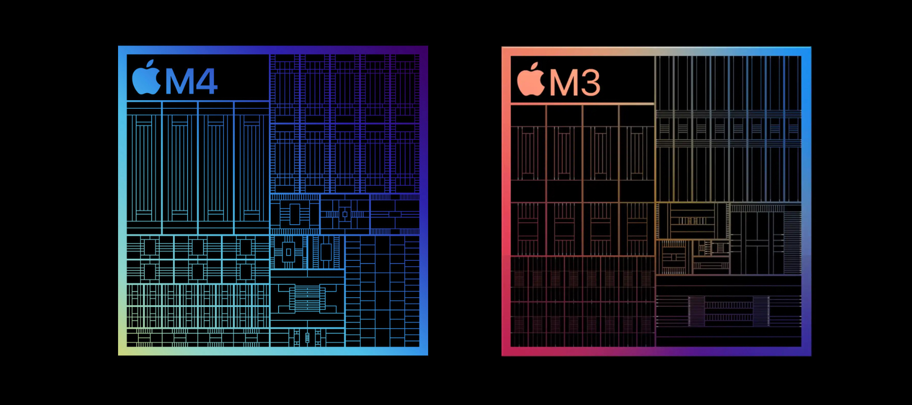 Chip M4 vs Chip M3: Todos los cambios