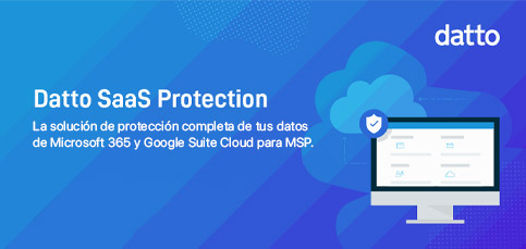 Datto Saas Protection: Copia de seguridad en la nube para empresas