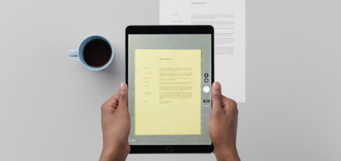 Escanea documentos en el iPad y iPhone sin instalar nada