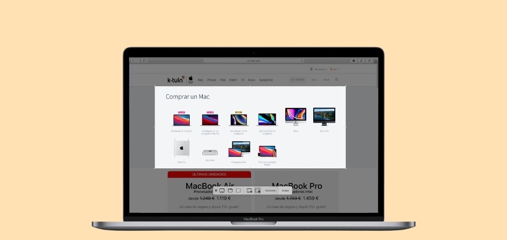 Cómo grabar la pantalla del Mac sin Software adicional