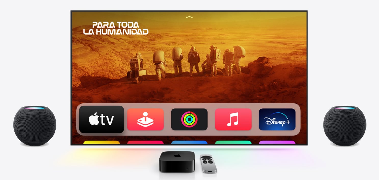 Configurar HomePod altavoces Apple TV