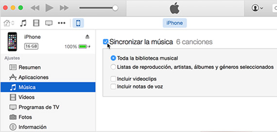 iTunes, Gestiona tu iPhone, iPad y iPod
