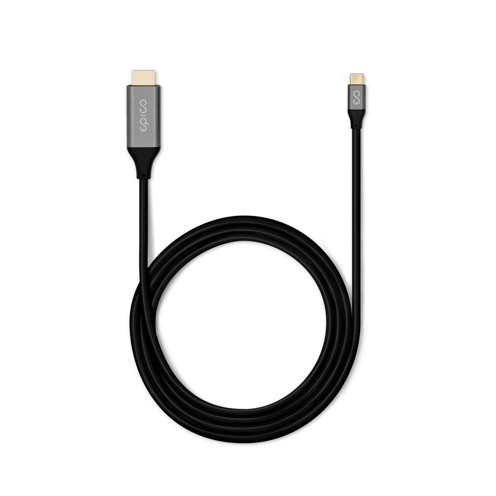 Limitado Onza dispersión Cable USB-C a HDMI (1,8m) Negro de Epico | K-tuin