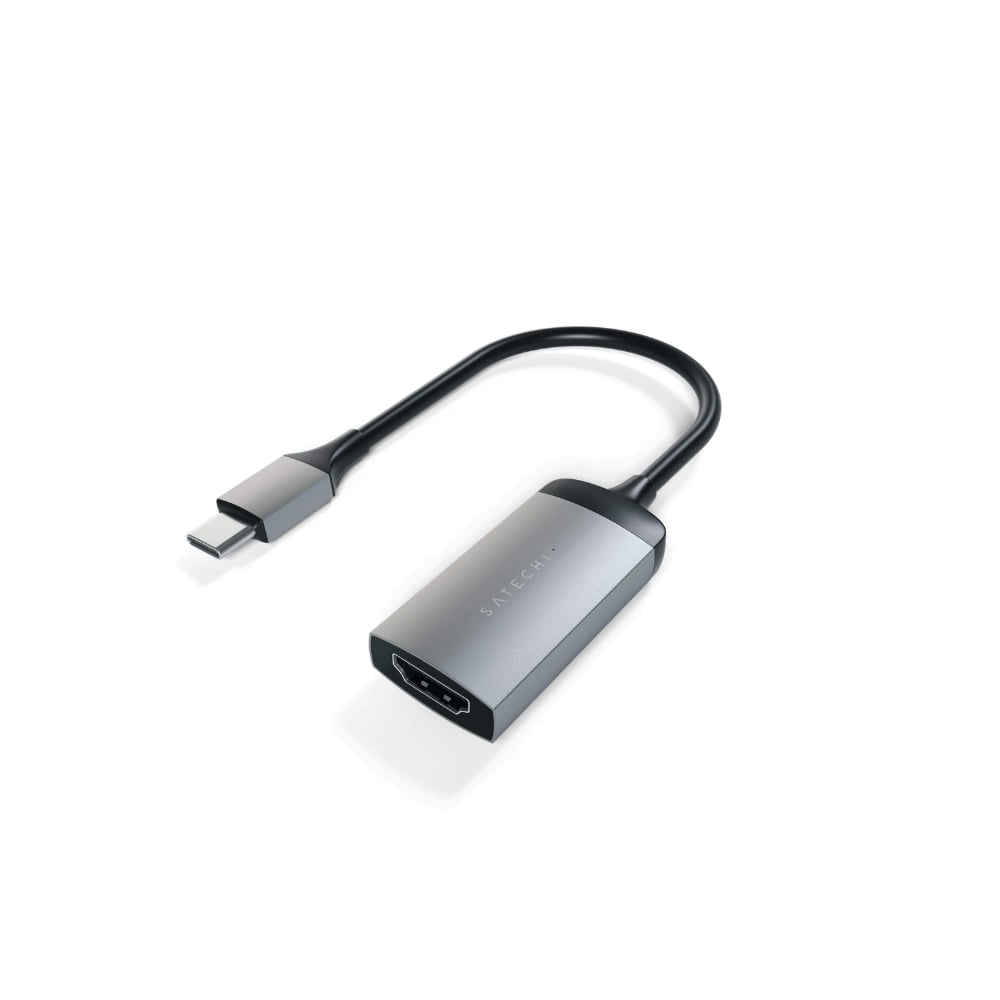  Satechi Adaptador HDMI de aluminio tipo C 4K (60Hz) - para  M2/M1 MacBook Pro/Air, M2/M1 iPad Pro/Air, M2 Mac Mini, iMac M1 (gris  espacial) : Electrónica