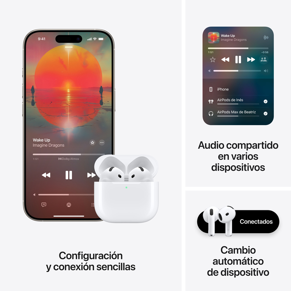 AirPods con cancelación activa de ruido K-tuin