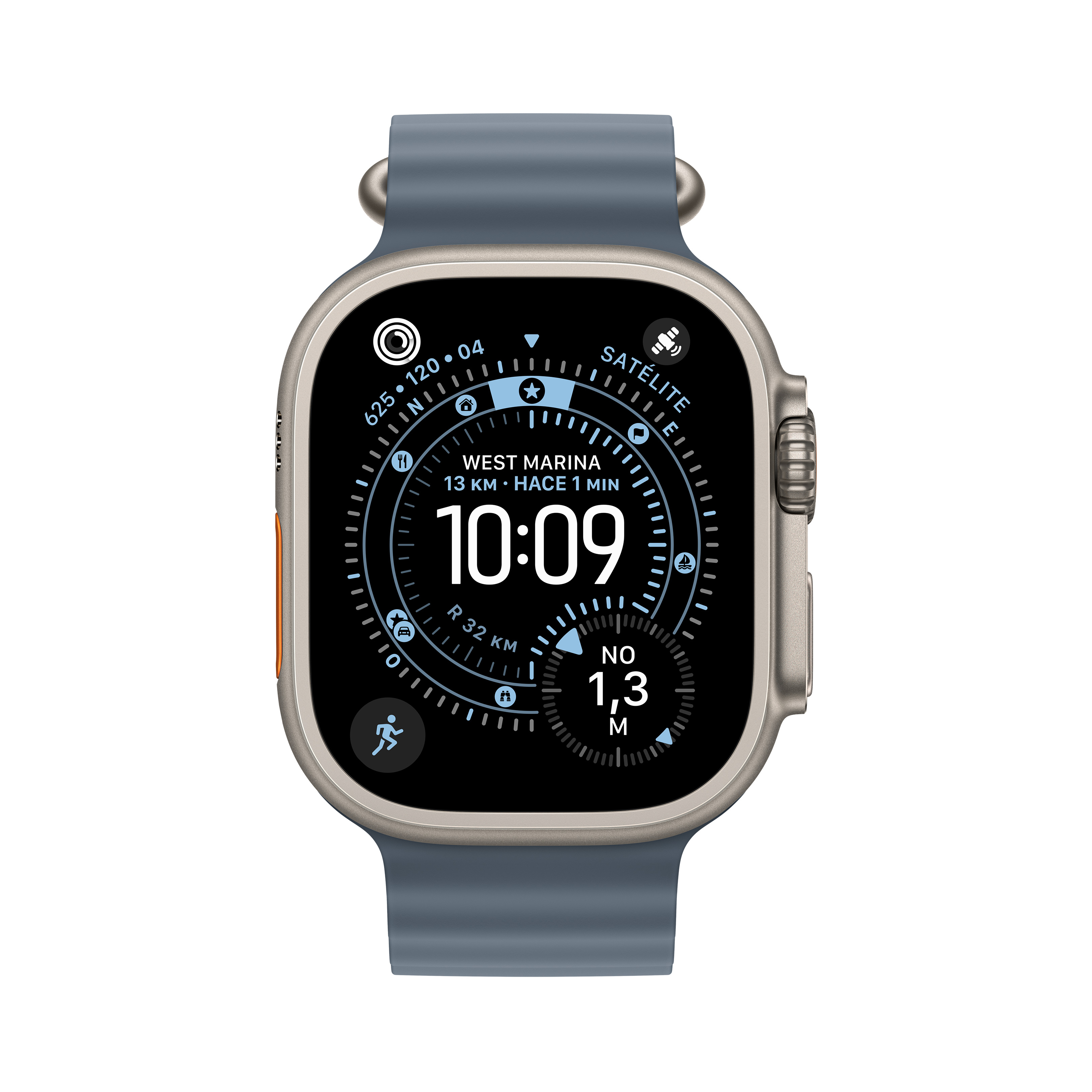 Apple Watch Ultra 49mm Titanio Ocean Azul