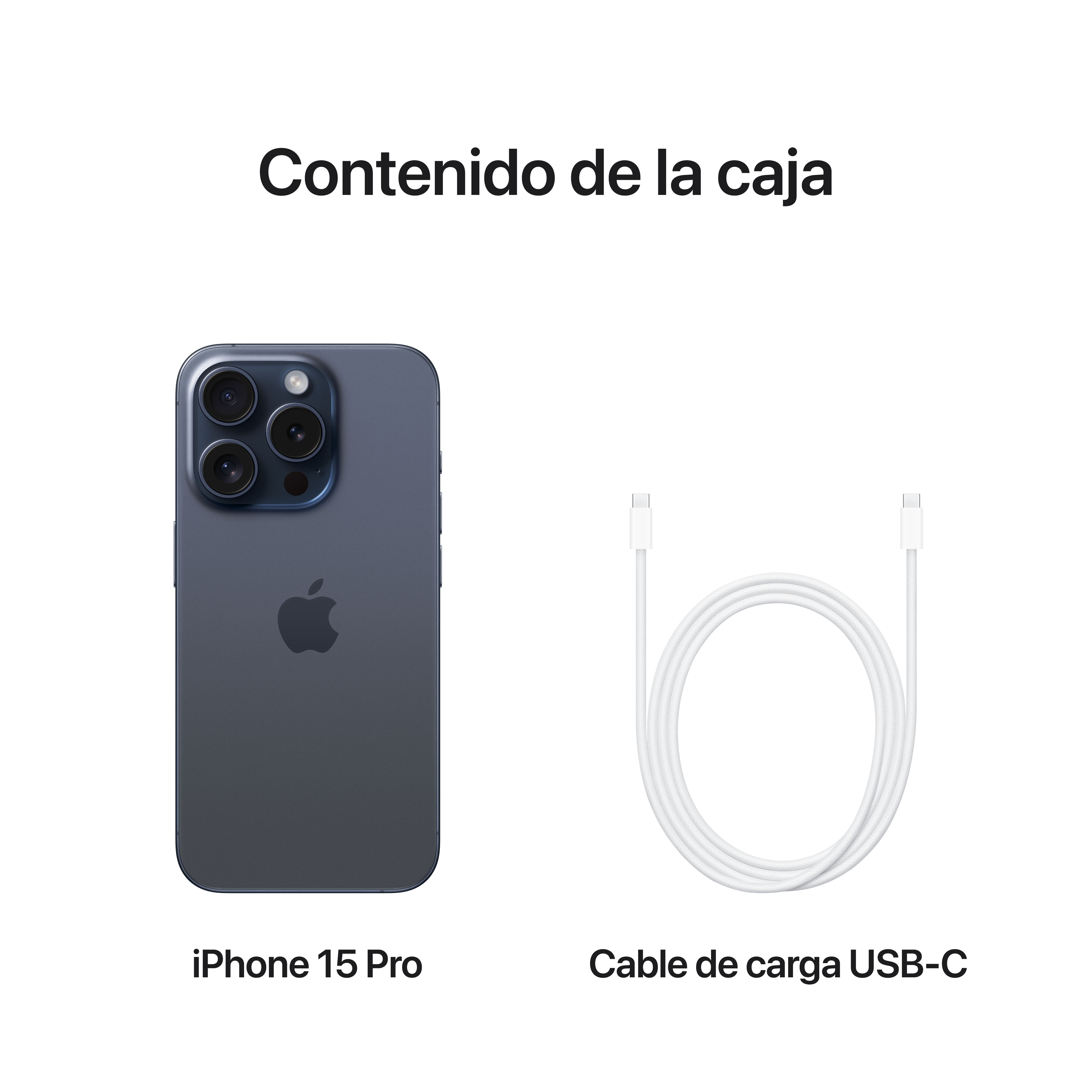 Apple iPhone 15 Pro (128 GB) - Titanio Azul : : Electrónica