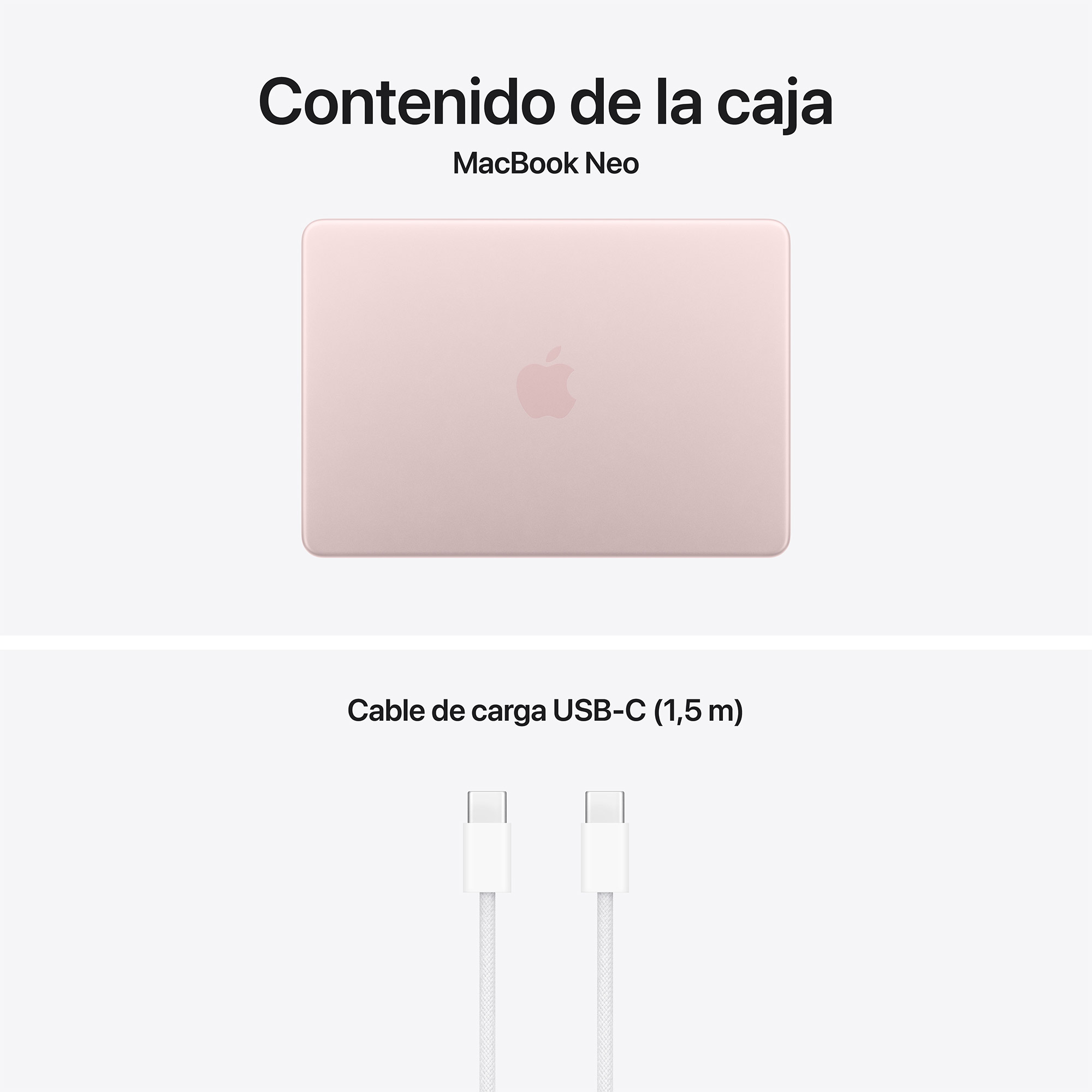 MacBook Neo 512GB Magic Keyboard con Touch ID Rosa nube| K-tuin