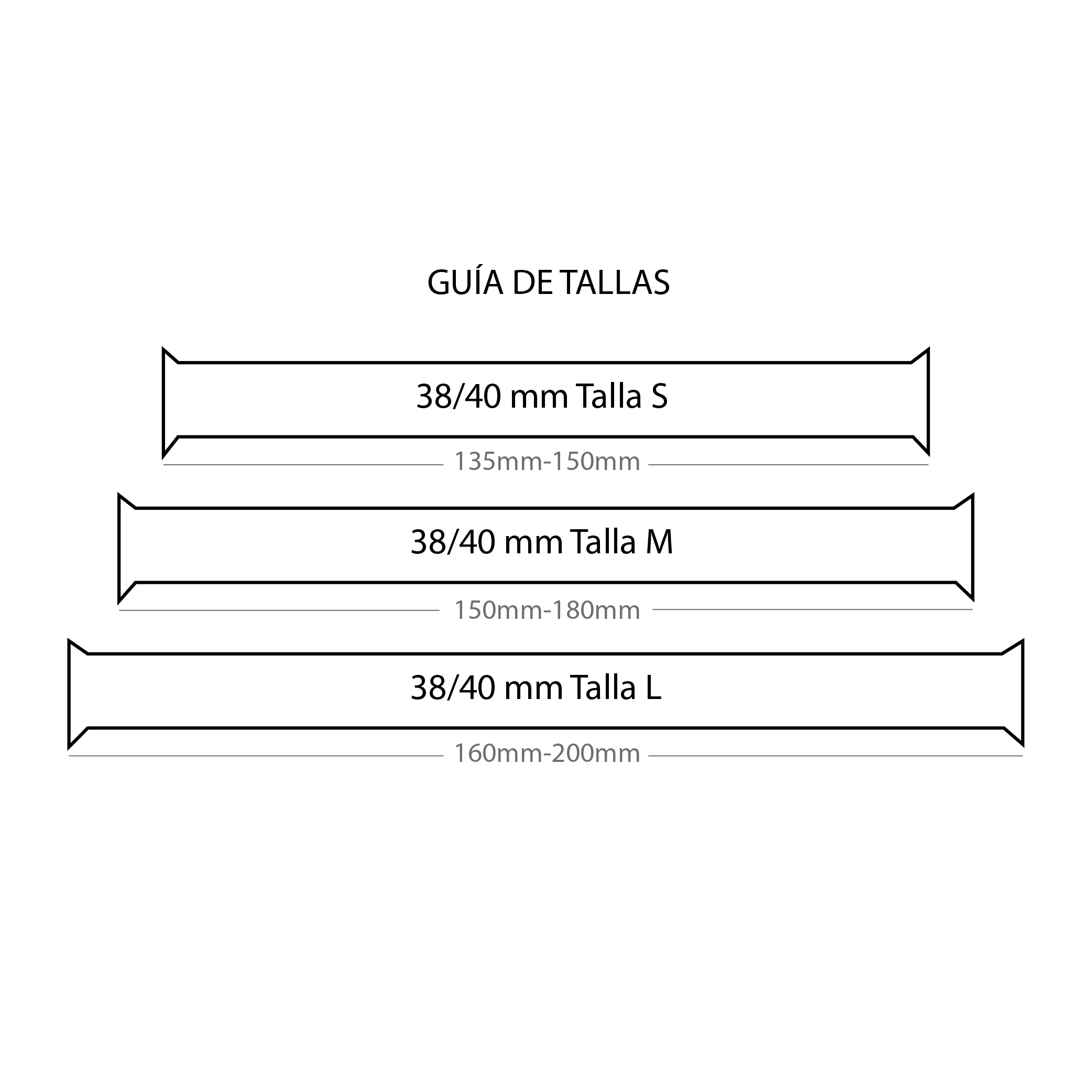 Tallas correas apple watch on sale
