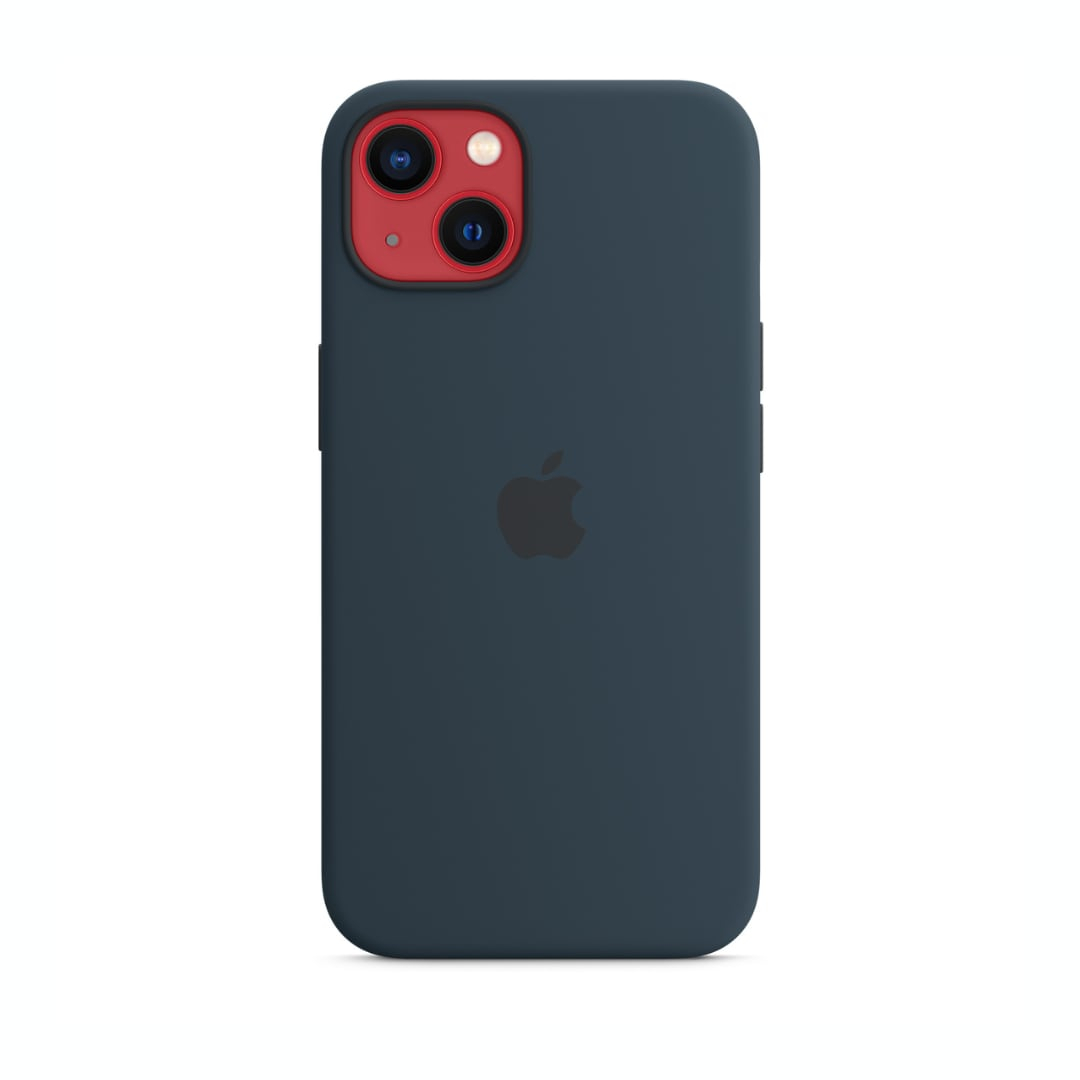  Apple - Funda de silicona con MagSafe (para iPhone 13 Pro Max),  color azul abismo : Celulares y Accesorios