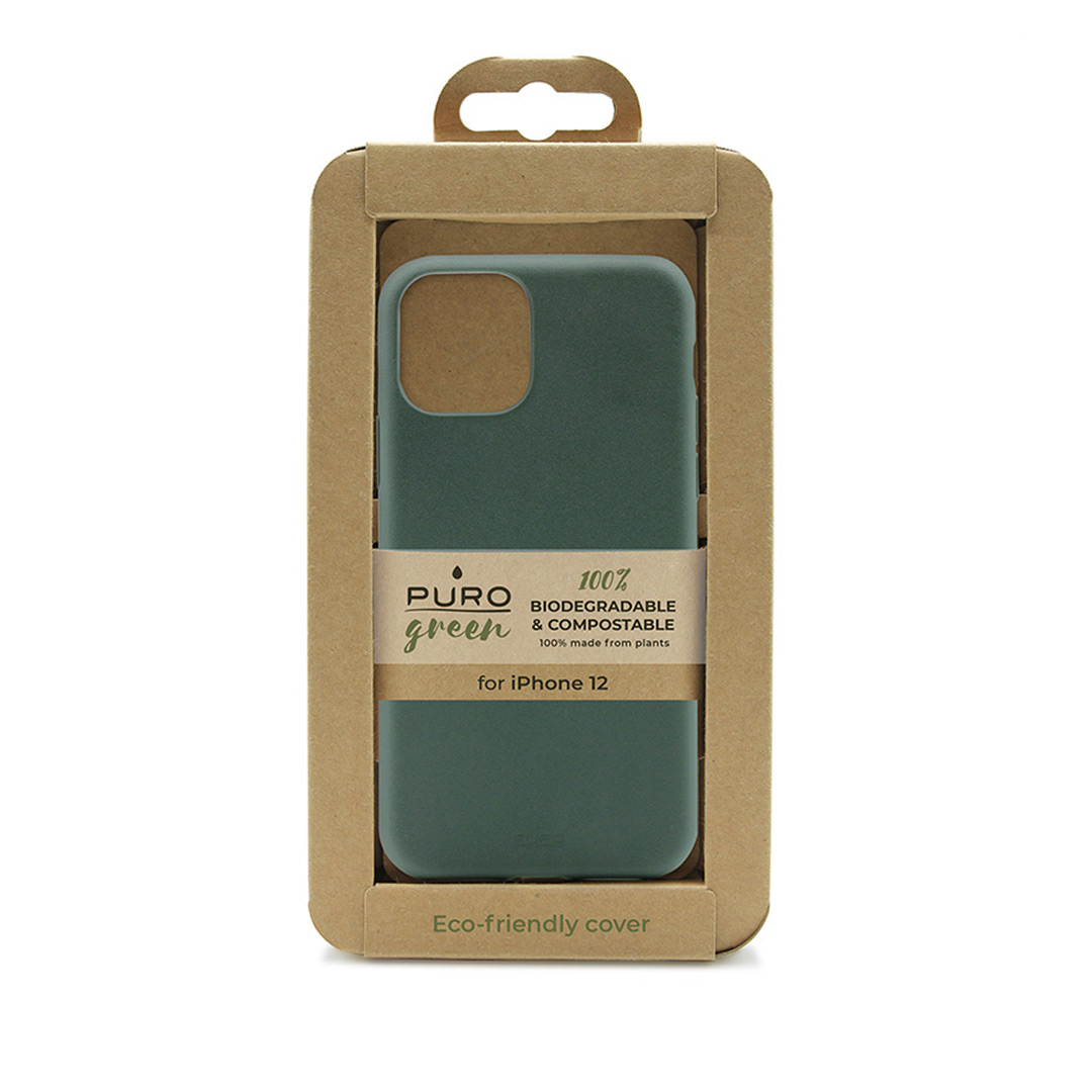 Puro Green Biodegradable iPhone 12 Mini Case