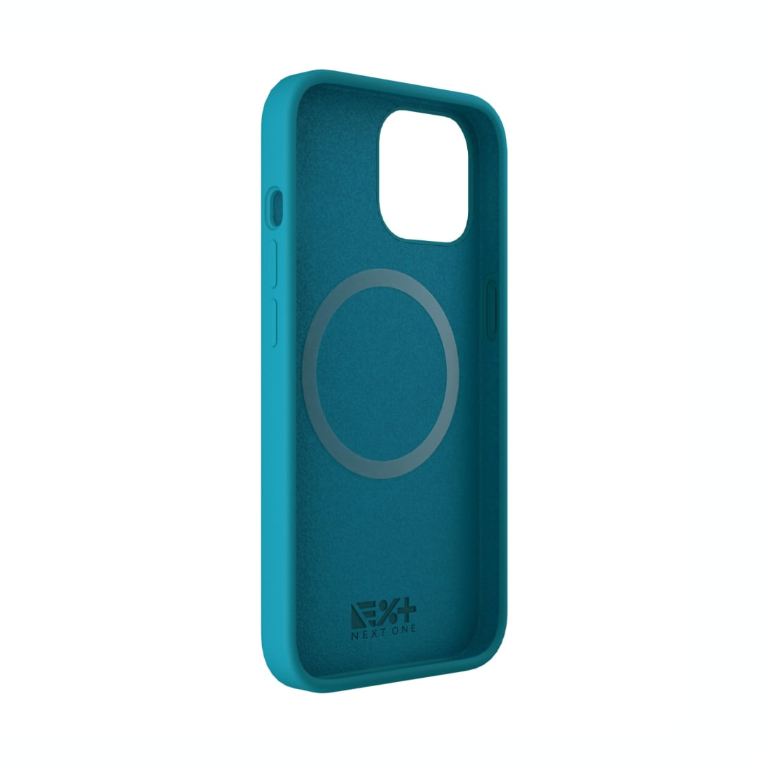 Case Apple para iPhone 13 Mini de Silicona con MagSafe - Verde