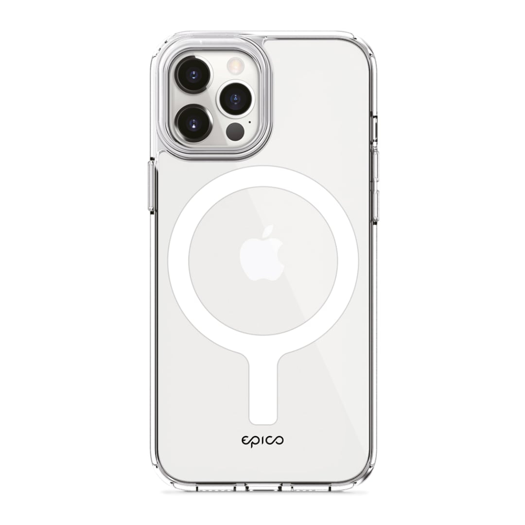 Funda De Silicona Apple Iphone 13 Pro Max Dura Antichoque Transparente