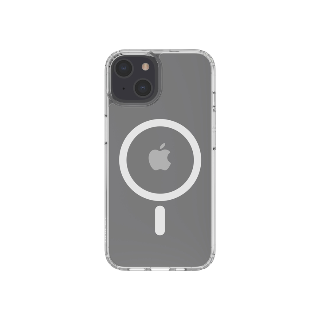 Icoveri Funda de Silicona con Protector de Cámara Transparente Compatible  con MagSafe para iPhone 14