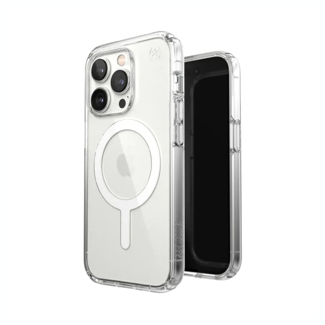  Speck Funda transparente para iPhone 14 Pro Max – Protección  contra caídas con funda delgada de doble capa resistente a los arañazos  para iPhone 14 Pro Max de 6.7 pulgadas –