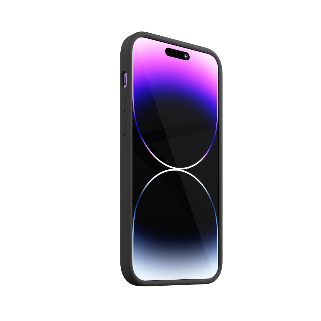 Carcasa Apple Iphone 14 Pro Silicona Flexible Acabado Mate Anti-huellas  Negro con Ofertas en Carrefour