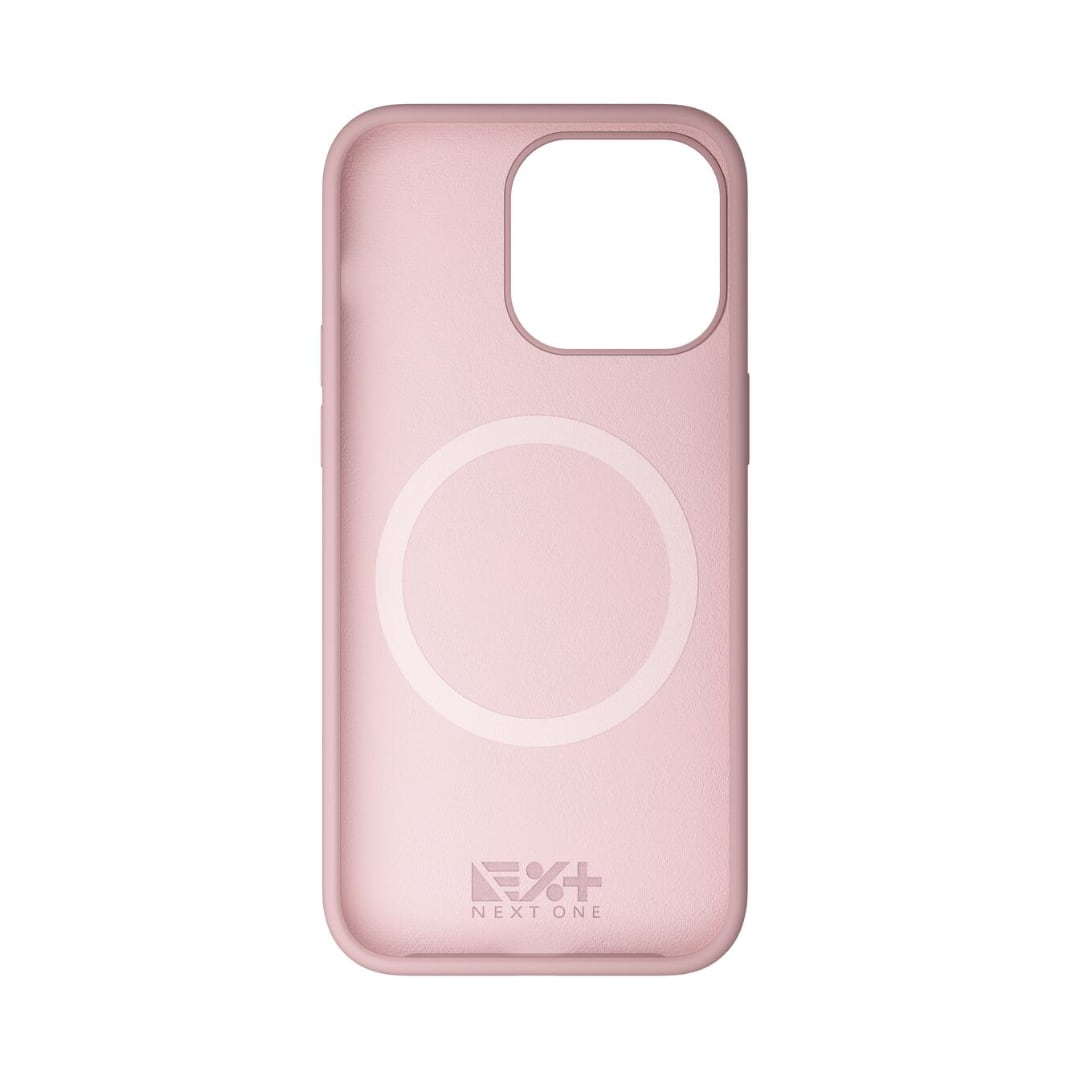 Funda Gel Tacto Silicona Rosa iPhone 15 Pro Max