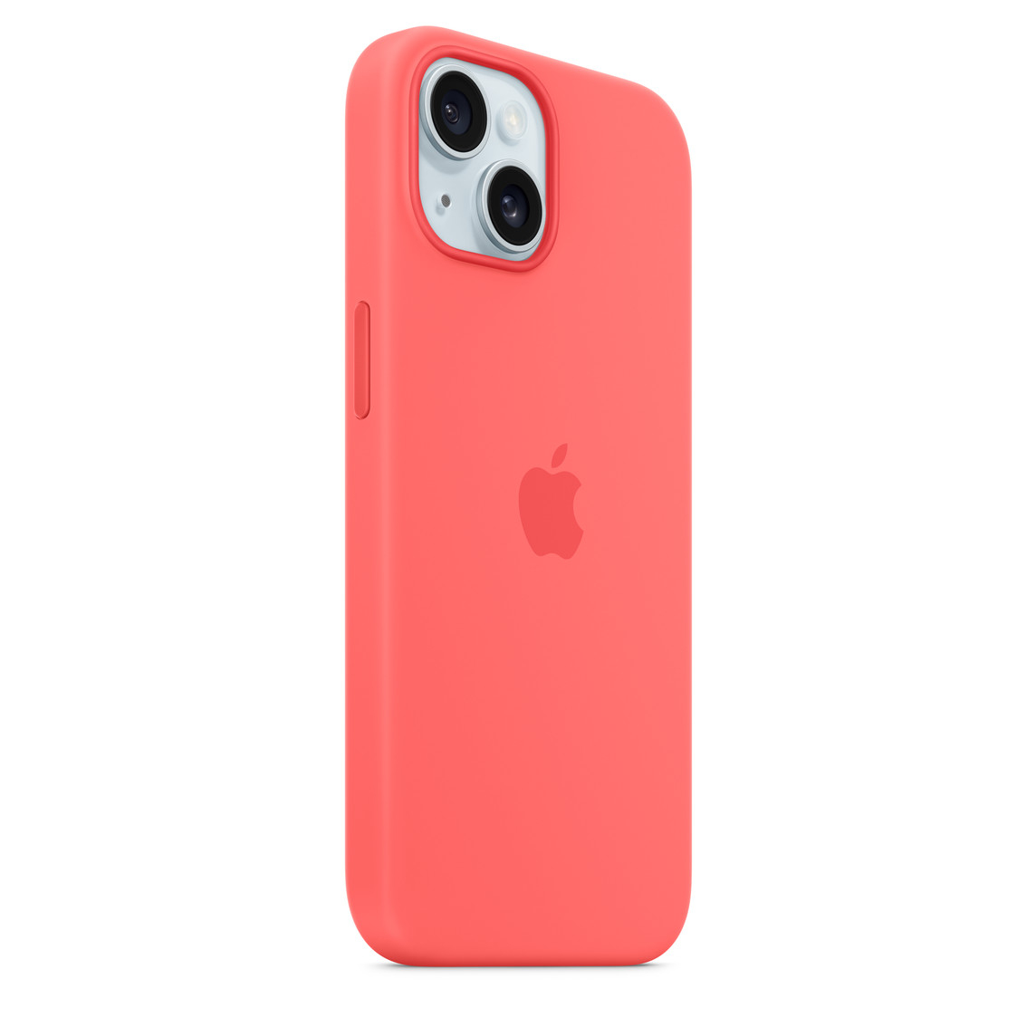 Funda de Silicona suave con logo para Apple iPhone 11 Rojo