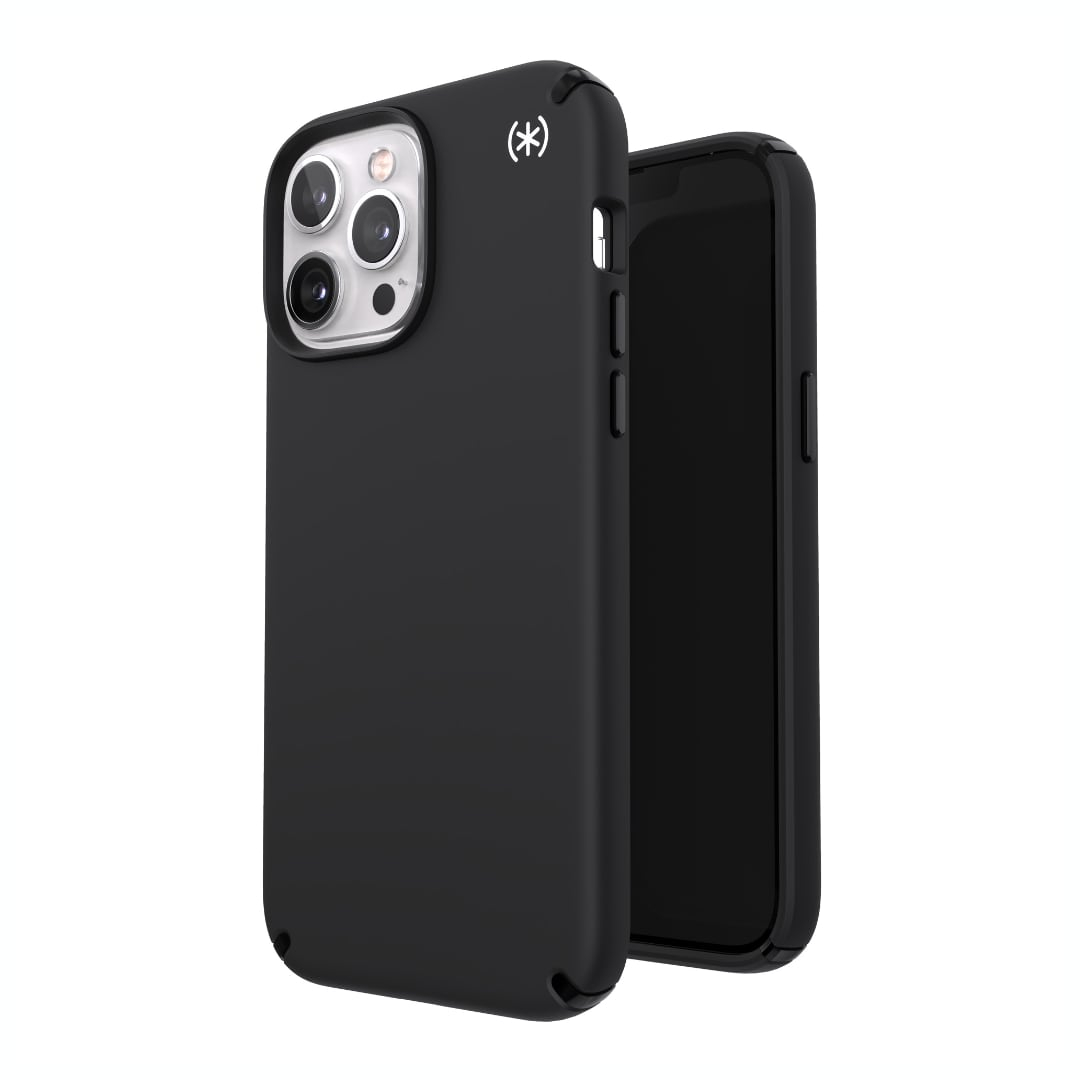 Funda puede usarse con iPhone 13 Pro Max, negro, Original Soft Case,  silicona, black (18) full side - All Spares