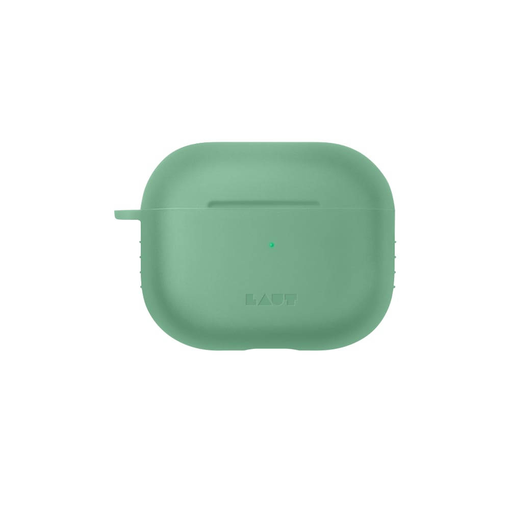 Estuche AirPods silicona logo verde