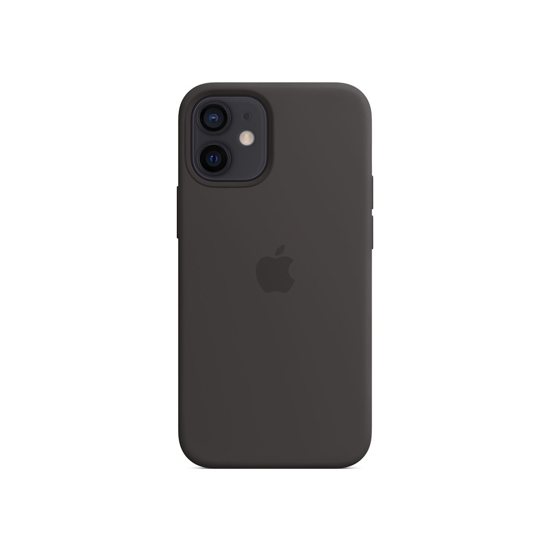 Genuino/Oficial Apple IPHONE 12 Mini Silicona Funda Con Magsafe - Negro -  Nuevo