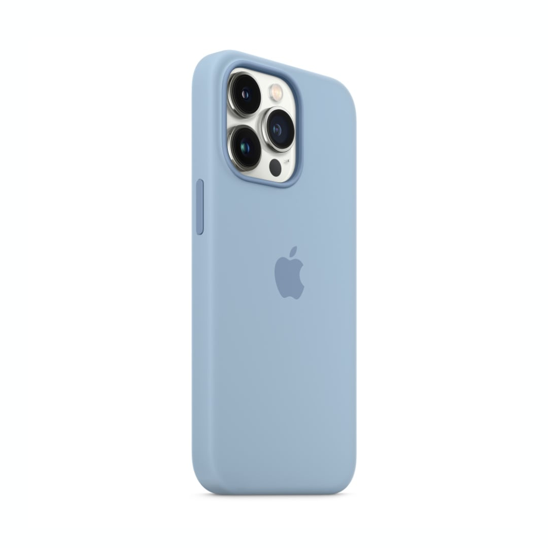 Carcasa Silicona iPhone 13 Apple MagSafe Azul Niebla