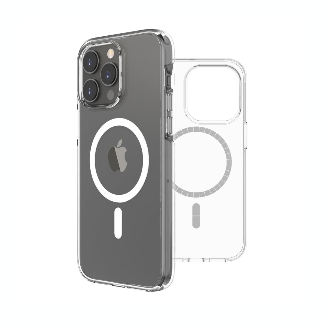 Funda Rígida Para Iphone 14 Pro Max, Aro Magnético, Compatible Con Magsafe  Carga Inalámbrica, Resistente, Transparente con Ofertas en Carrefour