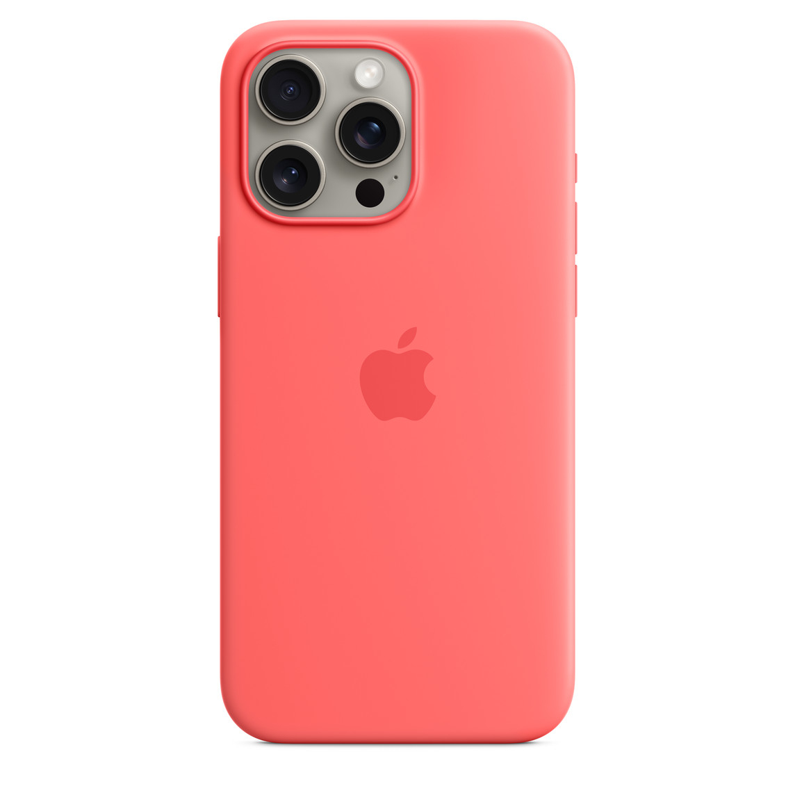 GUAGUA Funda para iPhone 15 Pro, funda de silicona para iPhone 15 Pro, goma  de gel suave, delgada, ligera, forro de microfibra, textura acolchada