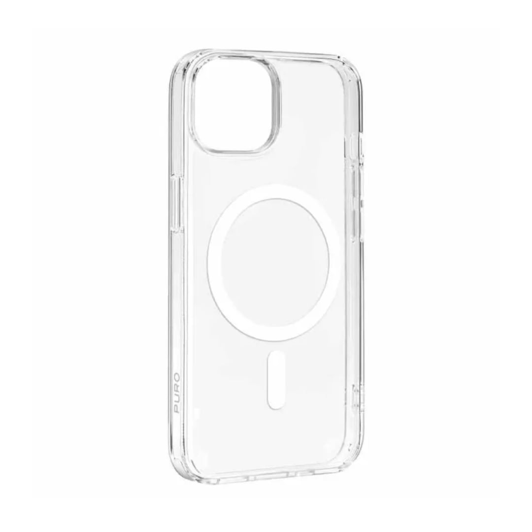 Funda iPhone 15 Pro Max Silicona Lite Transparente Puro