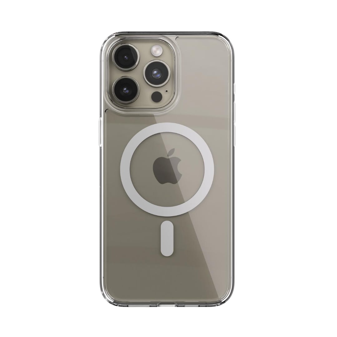 Funda iPhone 15 Pro Max Silicona MagSafe Transparente Next One