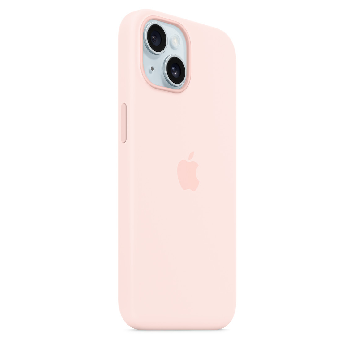 Funda suave para iPhone 15 Pro rosa