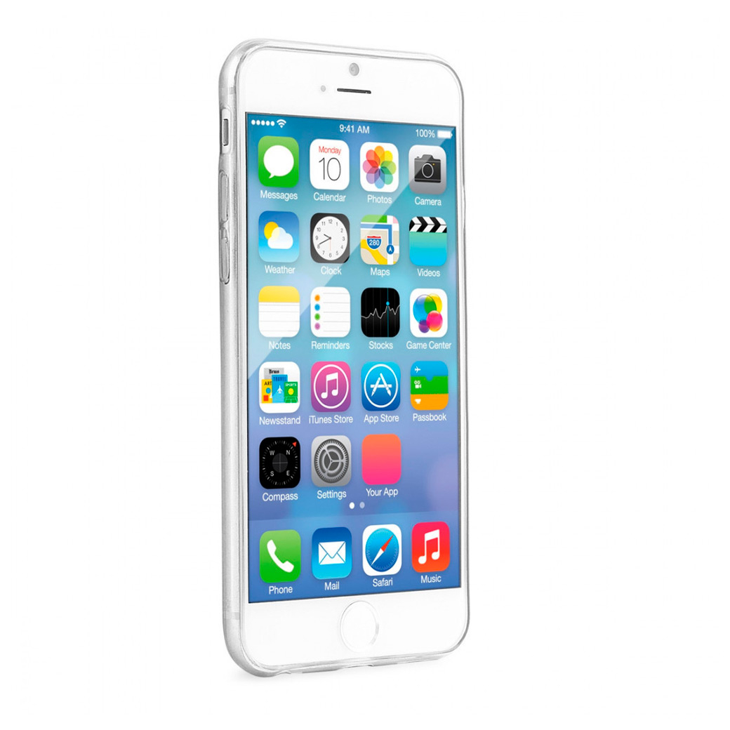 Funda Puro Slim Transparente para iPhone 15 Pro - Funda para teléfono móvil
