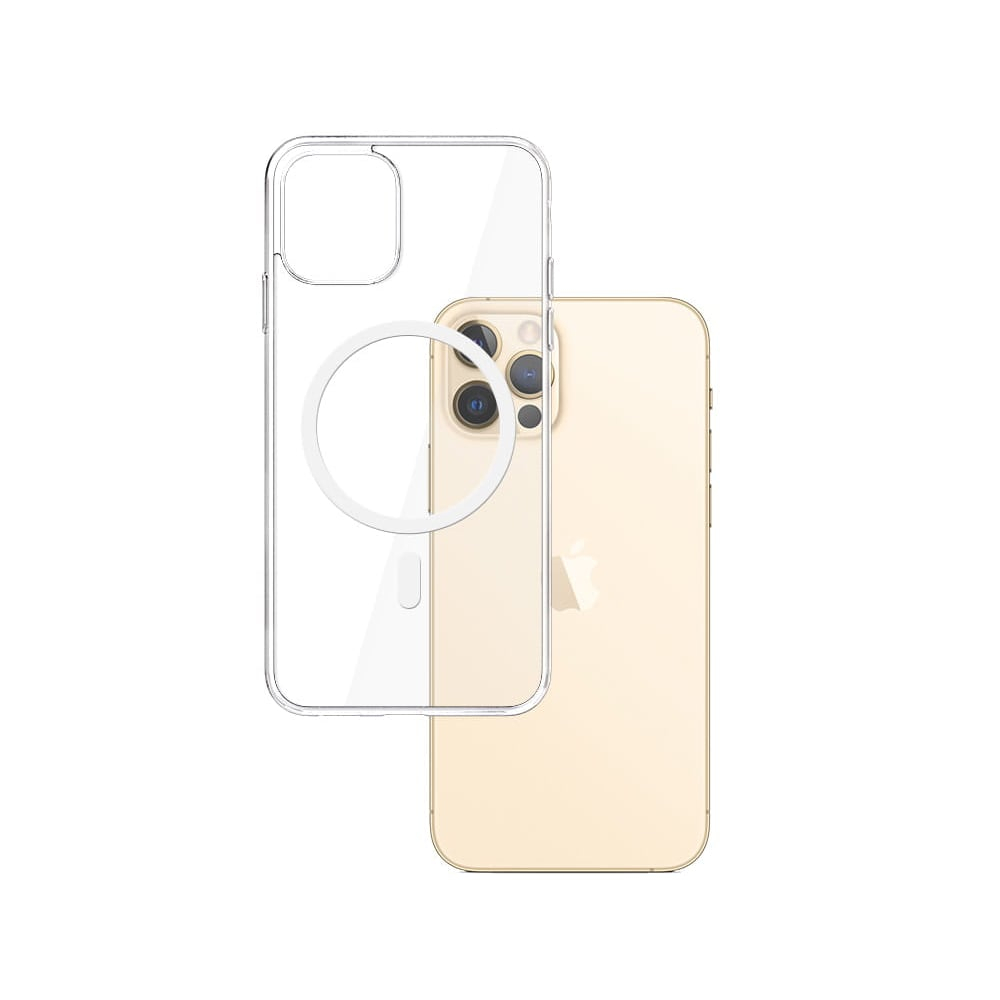 Funda Apple iPhone 12 mini con MagSafe, Silicona Transparente