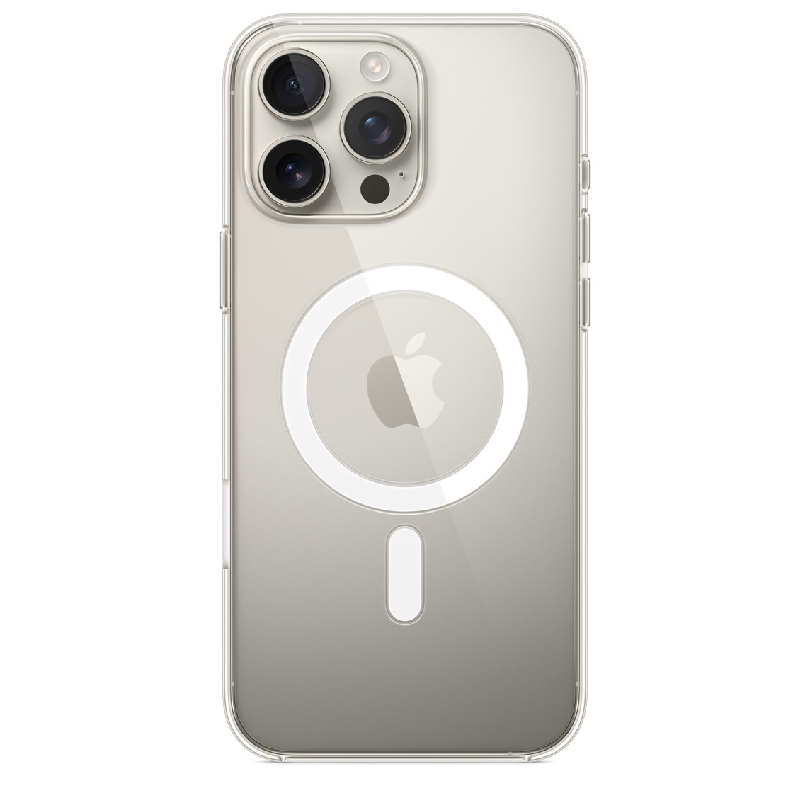 Funda para iPhone 16 Pro Max Silicona Transparente de Apple Ktuin