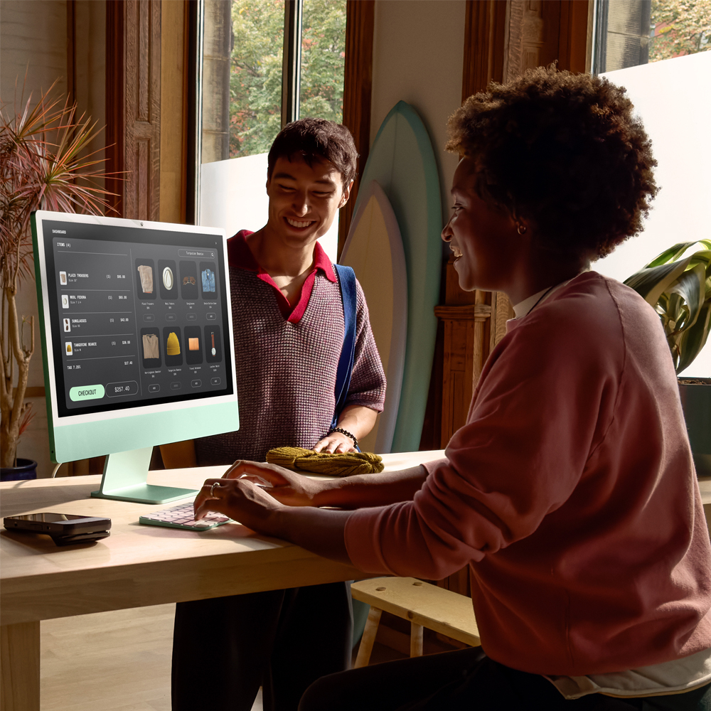 IMac（ブルー）M4 メモリ16GB/SSD256GB 24インチ 24インチiMac M4 （8コアCPU/8コアGPU） ブルー MWUF3J/A [23.5型