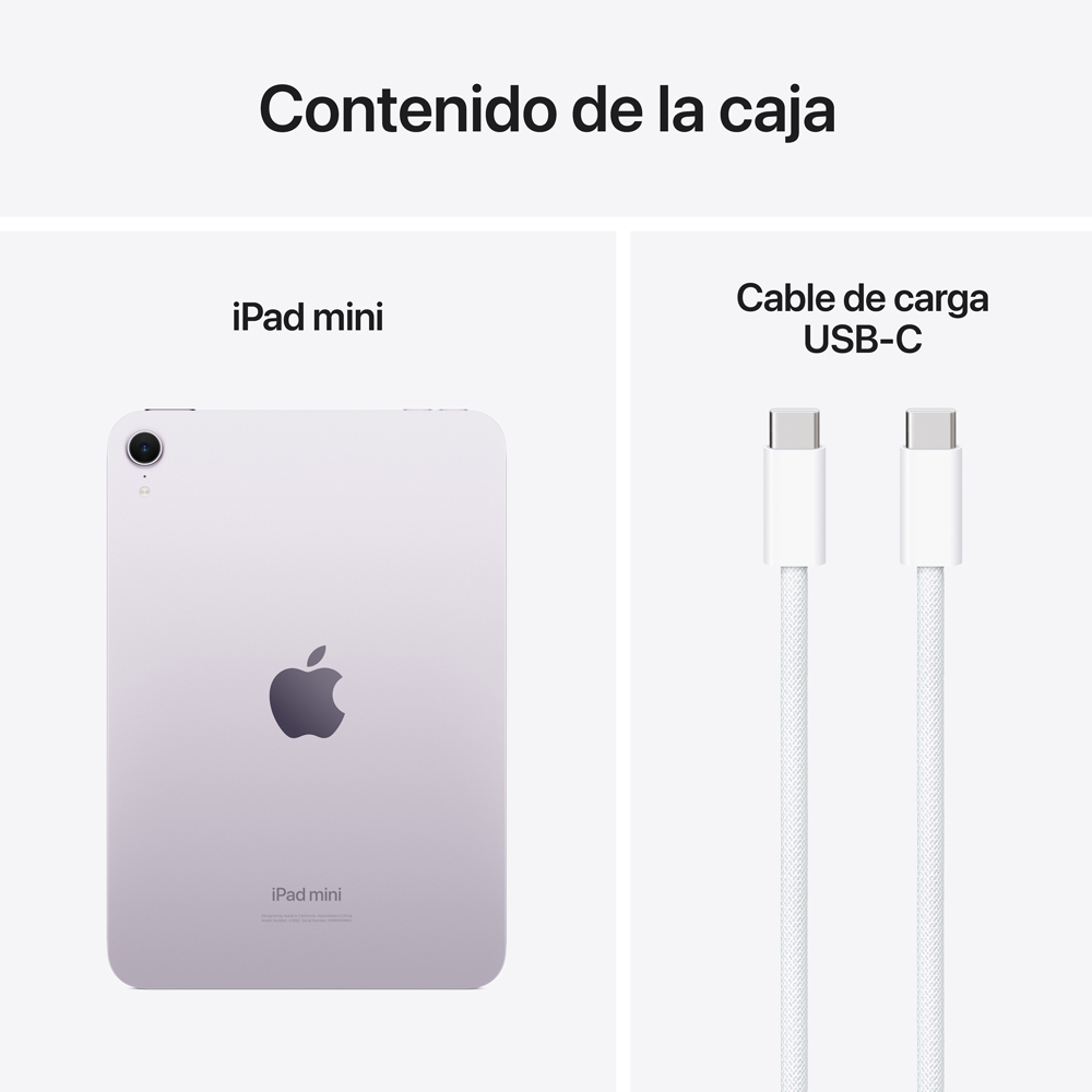 iPad mini (7ª gen.) 128GB Wi-Fi Púrpura | K-tuin
