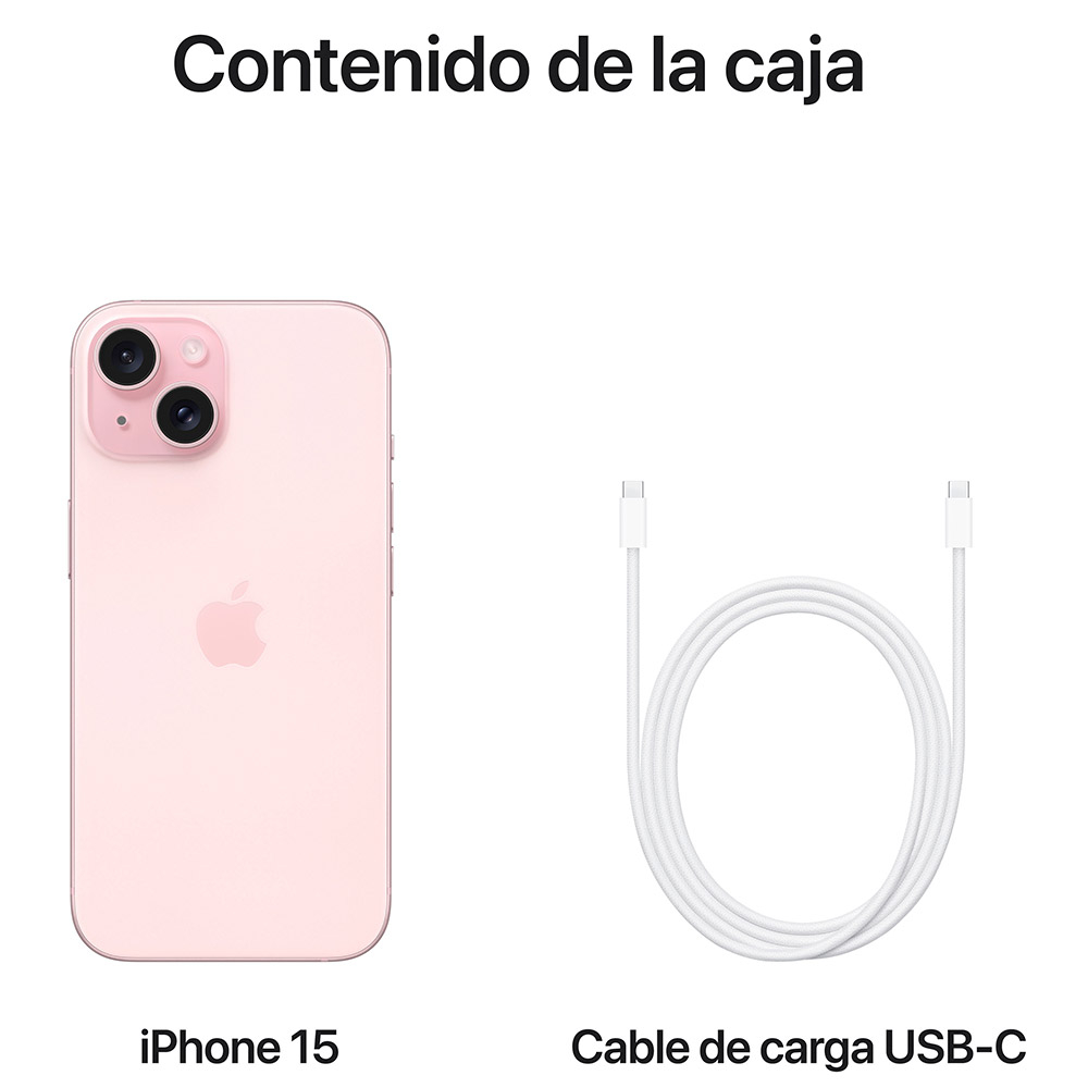 Apple iPhone 15 (128 GB) - Rosa : : Otros Productos