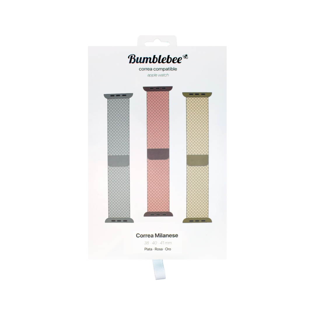Pack correas Watch 40 41mm Milanese de Bumblebee K tuin