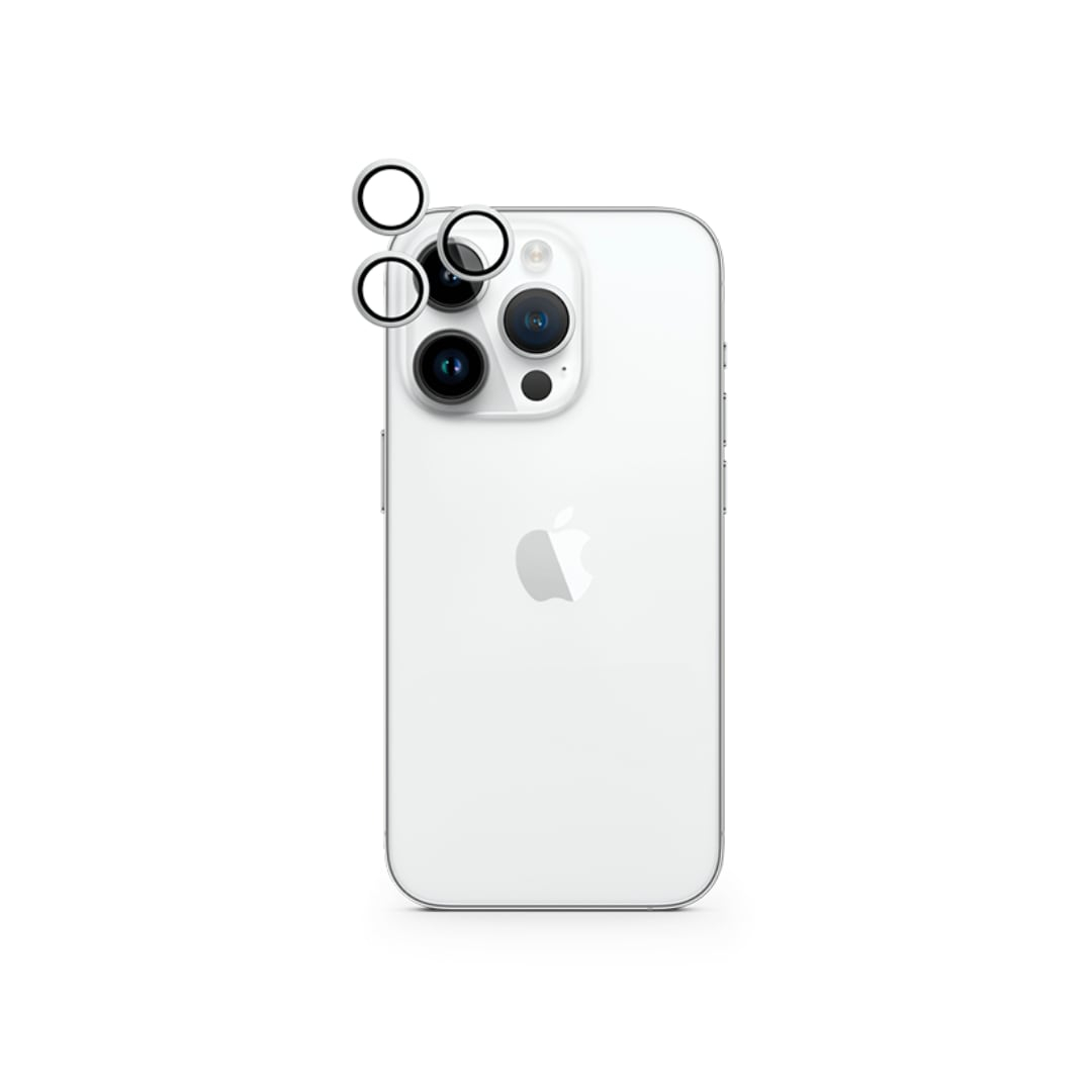 Uyiton Protector de lente de cámara compatible con iPhone 15 Pro/iPhone 15  Pro Max, [no es fácil de romper] [fuerte absorción] [compatible con fundas]
