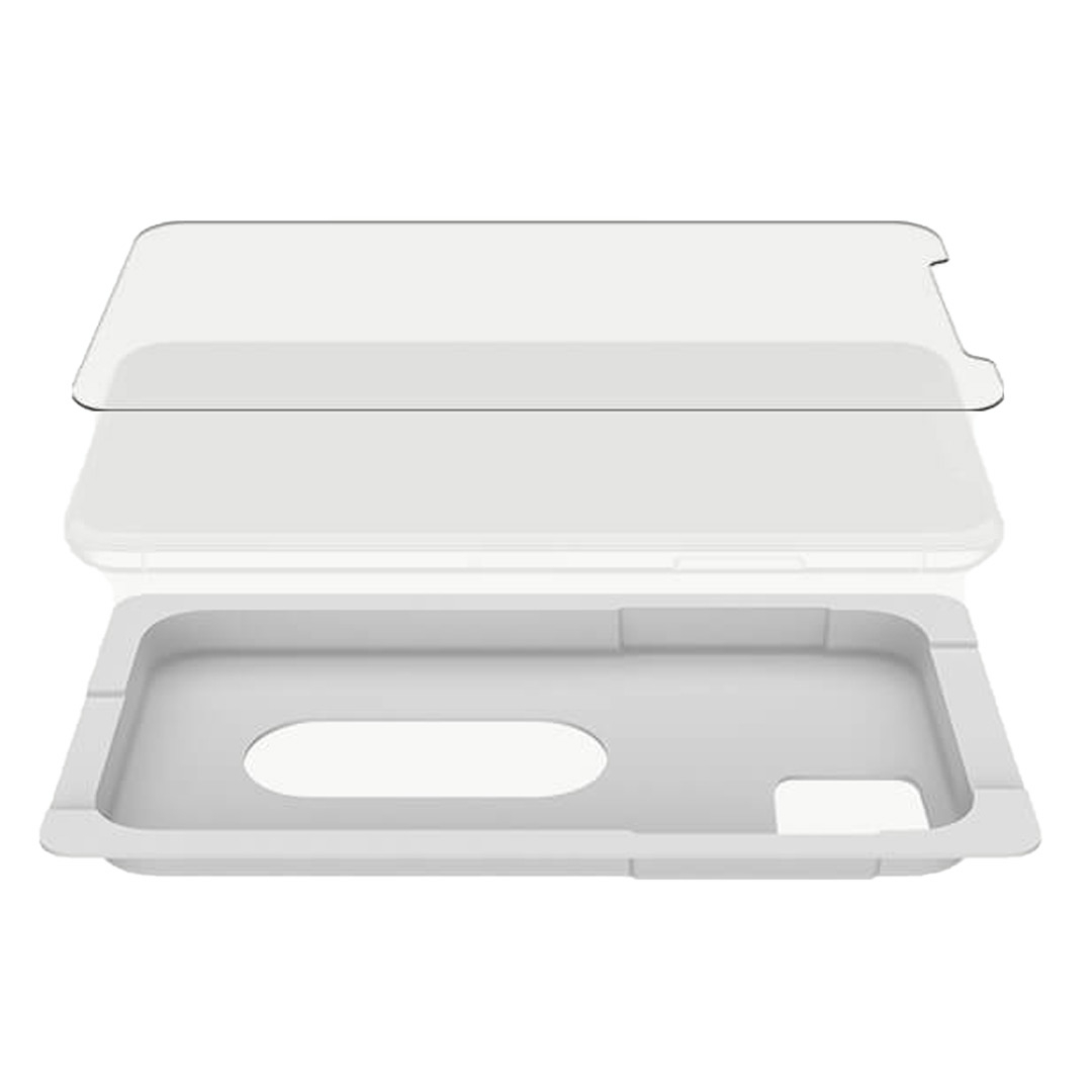 Protector de pantalla UltraGlass con revestimiento antimicrobiano para iPhone  14 y iPhone 13