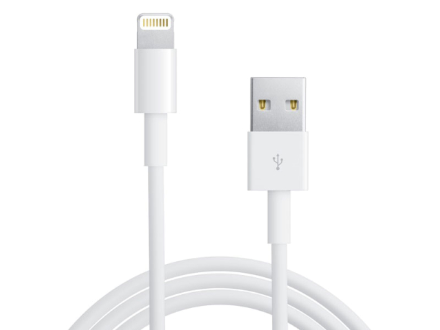 Cable Lightning a USB (2m) Blanco de Apple