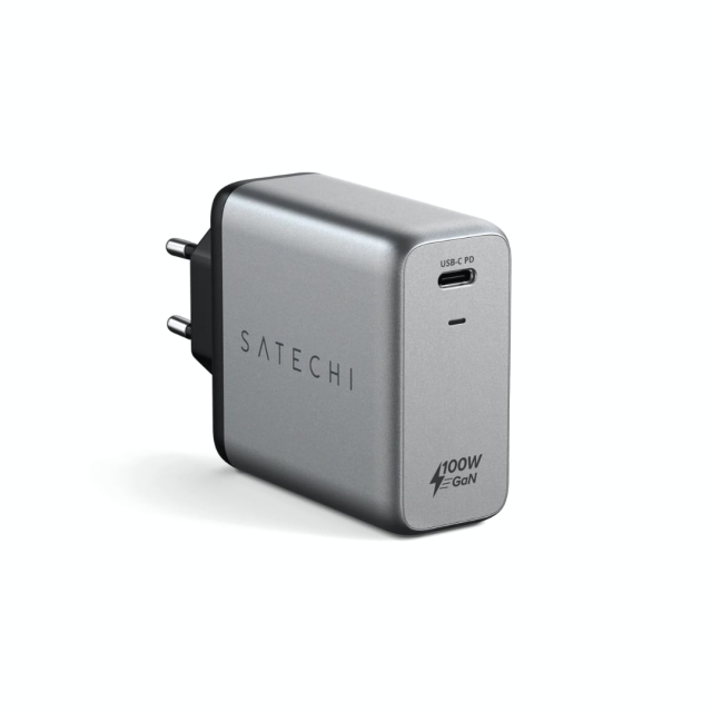 Adaptador de corriente USB-C de 20W Gris de Satechi